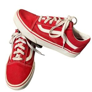 Vans Old Skool Red Sneakers